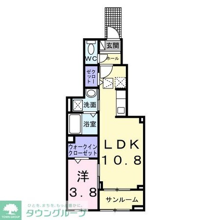 ヴェルドミールの物件間取画像